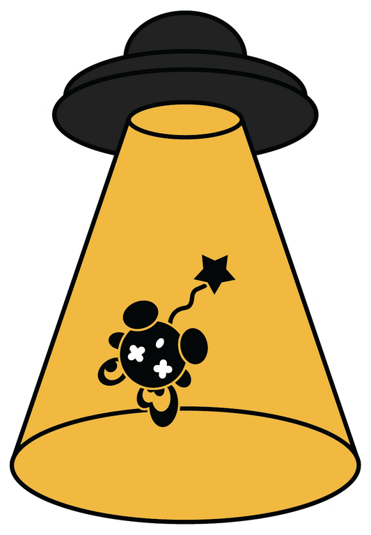 MeCo UFO Gold Pin