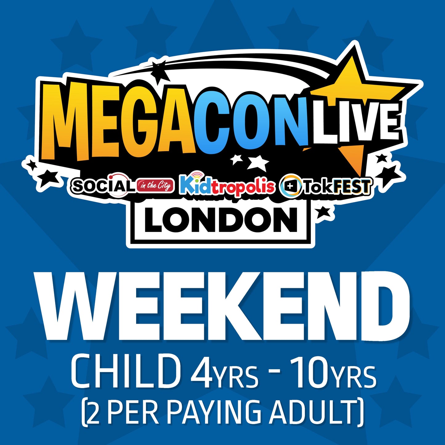 Weekend Free Child (4-10yrs)